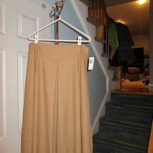 Pretty Camel Skirt Fully Lined